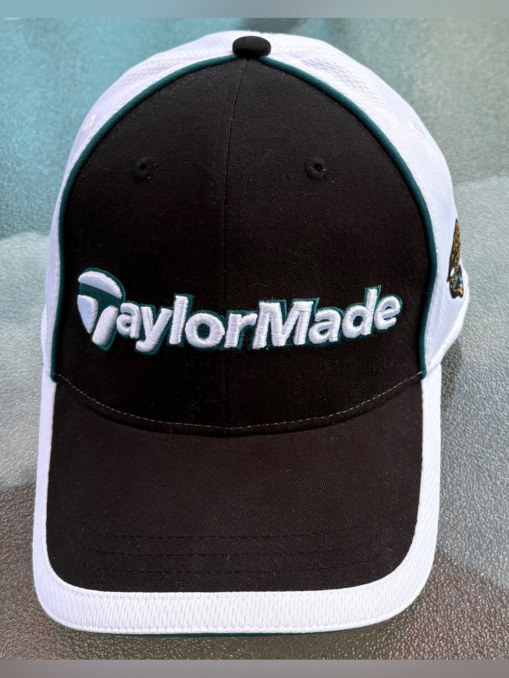 NWOT TaylorMade TMax Jacksonville Jaguars NFL Football Golf Hat OSFA - Picture 2 of 8